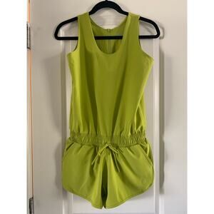 Albion pea green lime romper XS